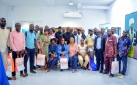 Côte d’Ivoire : l’UJOCCI offre à Jacobleu de partager son expérience à travers son “Grands Plateaux”
