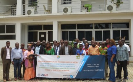 Zoonoses prioritaires en Côte d’Ivoire : Une trentaine de journalistes outillés