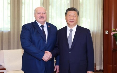 Xi Jinping rencontre le président bélarusse