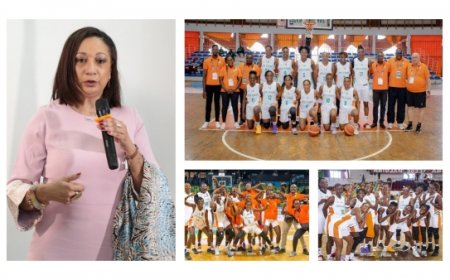 Afrobasket féminin 2025 : Françoise Remarck apporte le soutien du gouvernement aux Éléphantes, avant le top départ de la compétition