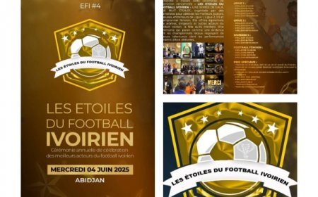 Côte d’Ivoire : « Les Etoiles du football ivoirien », une soirée de gala, pour recompenser les meilleurs athlètes de l'année