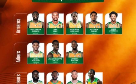 Afrobasket 2025 : les Éléphants basketteurs à Madagascar avec Matt Costello