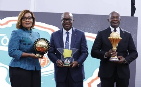 Côte d'Ivoire-Silas Metch à Idriss Diallo : "Cette distinction est le fruit de votre discipline, de votre travail acharné..."