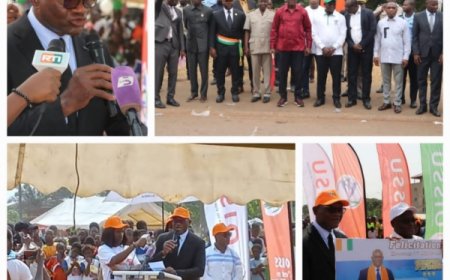 Côte d'Ivoire-Oissu Saison 2024-2025 : le ministre Metch encourage les athlètes à l’excellence