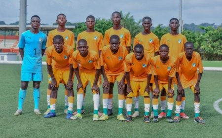 Côte d’Ivoire/Tournoi africain de football scolaire : les Eléphant.e.s scolaires U15 en préparation à Bingerville