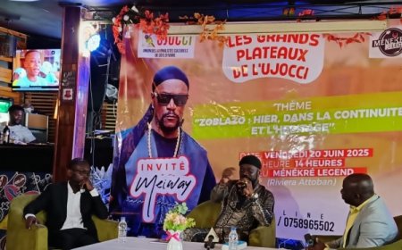 Côte d'Ivoire-Les Grands Plateaux de l’UJOCCI : Meiway lance le rendez-vous avec une ode au Zoblazo