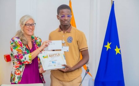 Côte d'Ivoire: l'UE récompense les vainqueurs du concours de dessins de presse du festival Cocobulles 2023