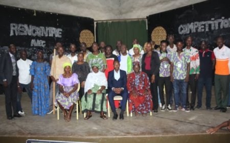 Société - Abobo : Silué Gnénachonni nouveau président des Personnes sourdes investit.