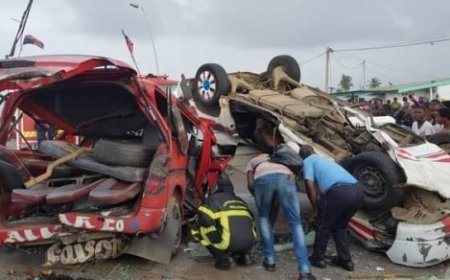 Côte d’Ivoire : Au moins trois morts dans une collision entre deux minicars à Abidjan