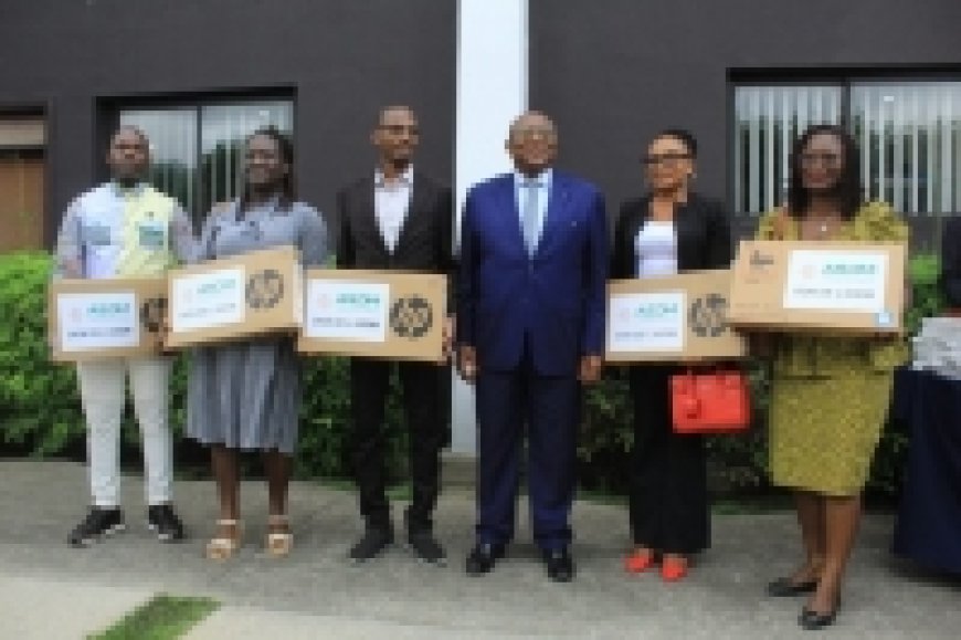 Côte d’Ivoire : Raphaël Tanoh(Ebony 2022) et Serges Kolia( Ebony 2018) reçoivent leur voiture
