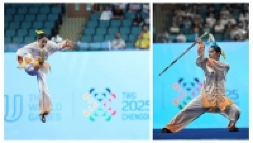 Première médaille d'or chinoise aux Jeux Mondiaux de Chengdu : Lu Zhuoling brille en Tai Chi
