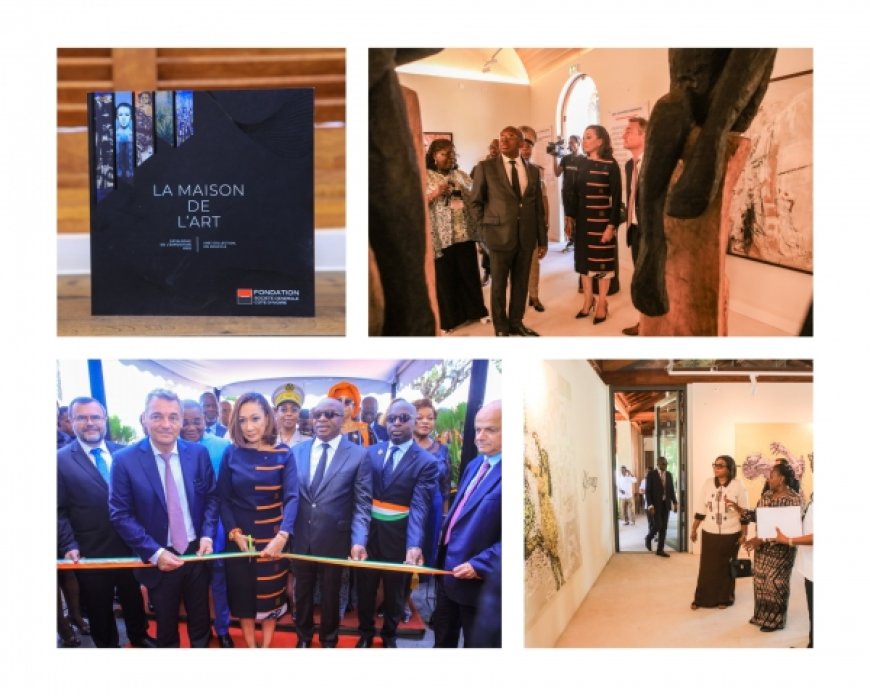 Côte d'Ivoire : la Maison de l’Art de Grand-Bassam inaugurée avec en fond de toile un second " Souffle"