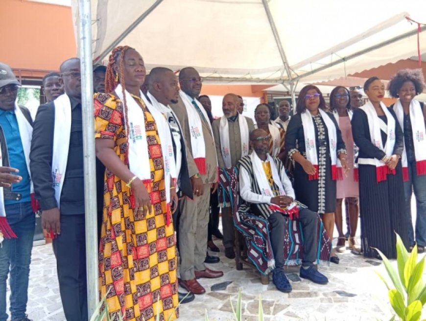 Côte d'Ivoire-Investiture du bureau de l'UJOCCI : Euphrasie Yao offre une formation en genre, culture et leadership aux journalistes culturels ivoiriens