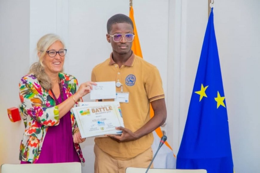 Côte d'Ivoire: l'UE récompense les vainqueurs du concours de dessins de presse du festival Cocobulles 2023