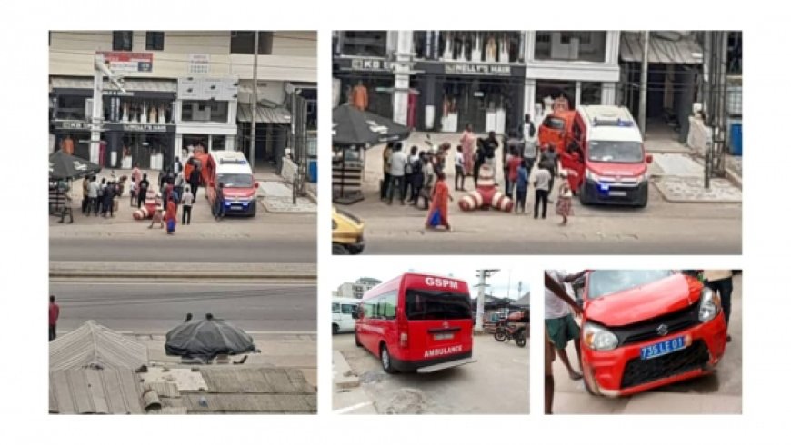 Côte d’Ivoire : un jeune laveur auto fait une sortie de route avec un  taxi compteur, après une crise d’épilepsie, au carrefour Angré