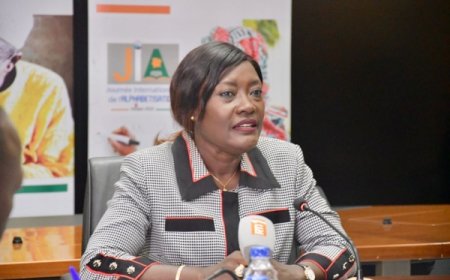 La Fondation MTN-CI fait des dons au Lycée Moderne de Sassandra